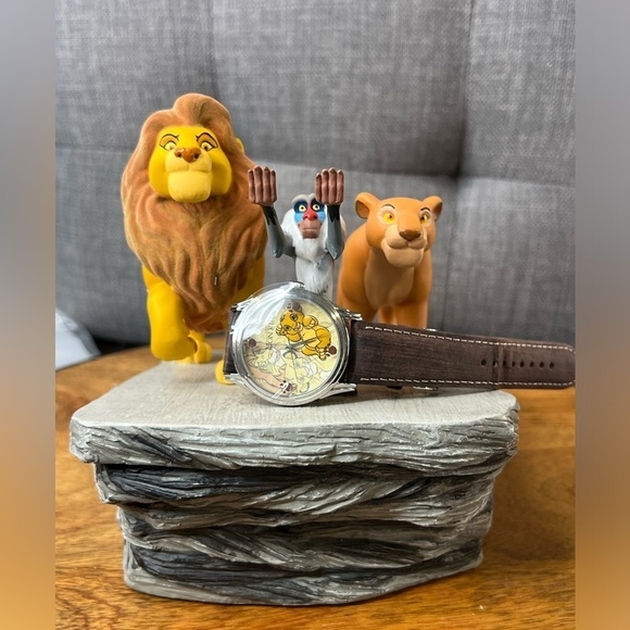 T21.Disney Lion King Ltd Ed 871/1000 Simba Pride Rock Figurines 10th Anniversary - Picture 10 of 10